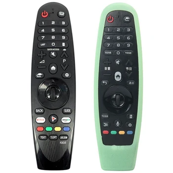 1Pcs Tv Remote Shockproof Protective Cover & 1Pcs Remote Control Am-Hr18Ba for Lg Ai Thinq Smart Tvs
1Pcs Tv Remote Shockproof Protective Cover & 1Pcs Remote Control Am-Hr18Ba for Lg Ai Thinq Smart Tvs