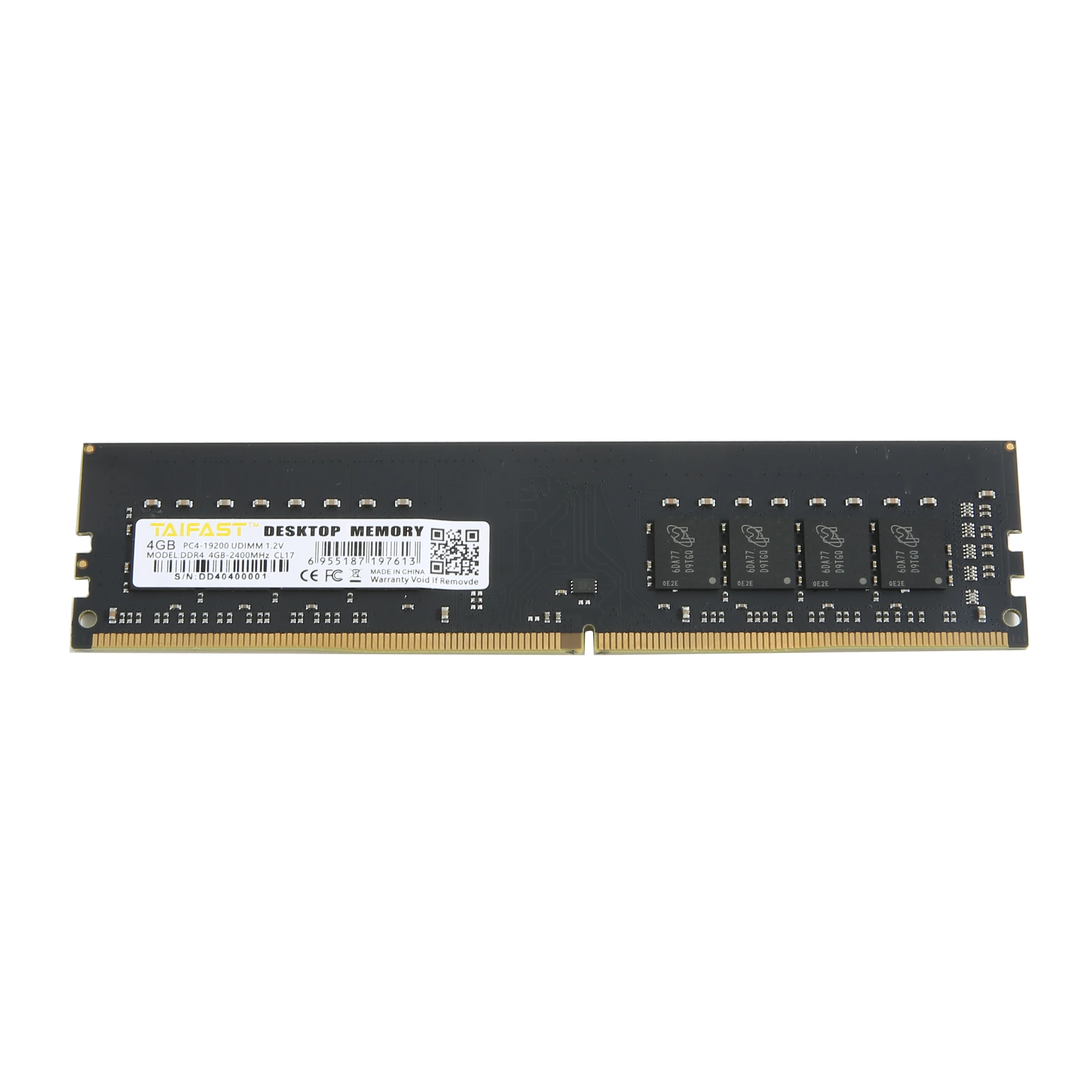 Taifast 4GB/8GB/16GB DDR4 Memory RAM for desktop computer parts PC 2133MHz/2400MHz/2666MHz Fantastic Quality low price
Taifast 4GB/8GB/16GB DDR4 Memory RAM for desktop computer parts PC 2133MHz/2400MHz/2666MHz Fantastic Quality low price