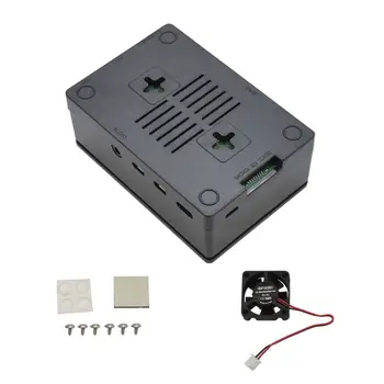ABS Protective Case Cover Enclosure with/without Cooling Fan for Raspberry Pi 4B J6PB
ABS Protective Case Cover Enclosure with/without Cooling Fan for Raspberry Pi 4B J6PB