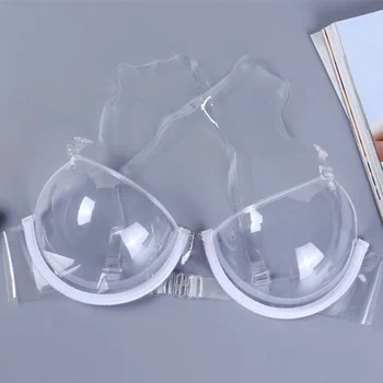 Hot Sexy Transparent Clear Push Up Women Bras Ultra-thin Strap Underwire Bralette Soild Invisible Bra 3/4 Cup Plastic Underwear
Hot Sexy Transparent Clear Push Up Women Bras Ultra-thin Strap Underwire Bralette Soild Invisible Bra 3/4 Cup Plastic Underwear