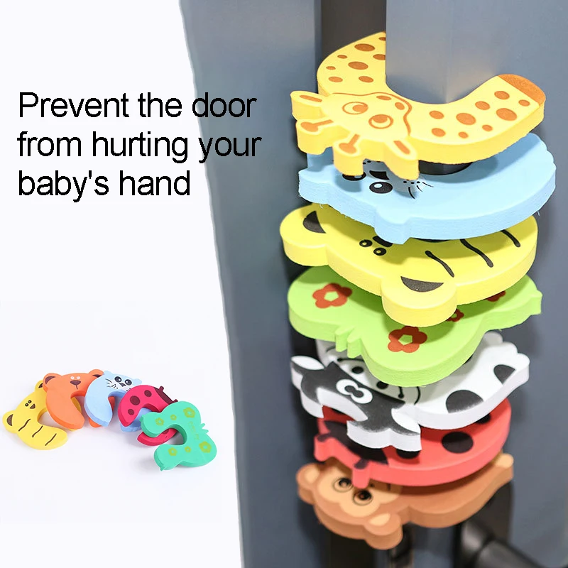 2 PCS Baby Child Proofing Door Stoppers Finger Safety Guard Random Holder Lock Safety Guard Finger Protect Toy For Baby 
2 PCS Baby Child Proofing Door Stoppers Finger Safety Guard Random Holder Lock Safety Guard Finger Protect Toy For Baby