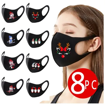 8PC Maske weihnachten Christmas Masks Reusable Ice silk Colorful Printing Face Mask Neutral Washable Mask mondkapjes wasbaar E4
8PC Maske weihnachten Christmas Masks Reusable Ice silk Colorful Printing Face Mask Neutral Washable Mask mondkapjes wasbaar E4