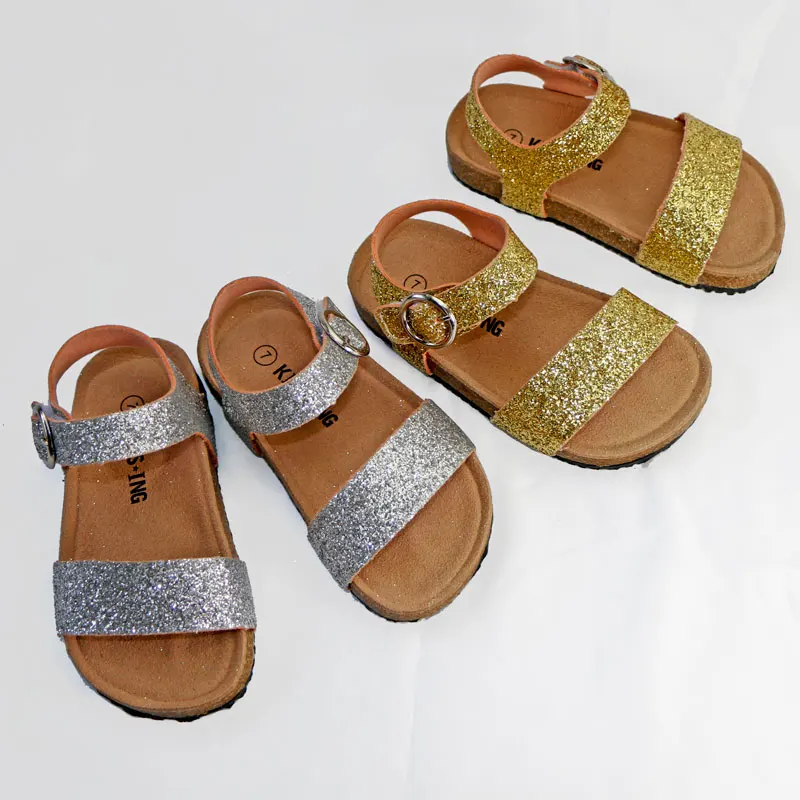 2020 New Summer Giltter Kids Sandals Corks Girls Shoes HOOK&LOOP PU Leather Bling Beach Slides Casual Shoes Slip On Orthopedic
2020 New Summer Giltter Kids Sandals Corks Girls Shoes HOOK&LOOP PU Leather Bling Beach Slides Casual Shoes Slip On Orthopedic