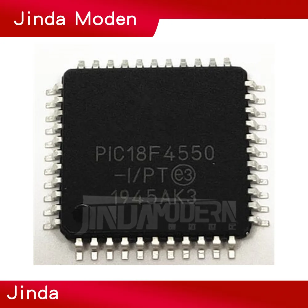 10 шт./лот PIC18F4550 I/PT TQFP 44 новая Оригинальная IC в наличии!|Интегральные схемы| |