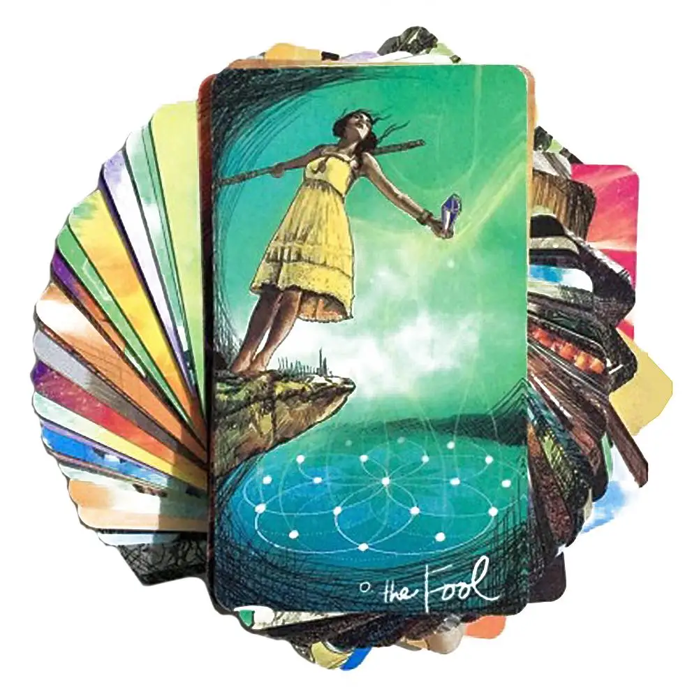 78pcs Light Seer's Tarot Cards Deck Games Oracle Party Playing Card English Tarot Table Board Game Divination Fate Entertainment
78pcs Light Seer's Tarot Cards Deck Games Oracle Party Playing Card English Tarot Table Board Game Divination Fate Entertainment