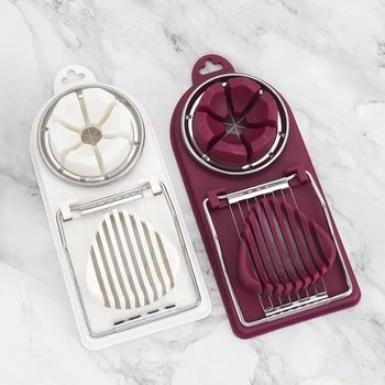 Multi-Function Egg Cutter Egg Slicer Sectione Cutter Mold Flower Egg Splitter Fancy Slicer Kitchen Tool
Multi-Function Egg Cutter Egg Slicer Sectione Cutter Mold Flower Egg Splitter Fancy Slicer Kitchen Tool