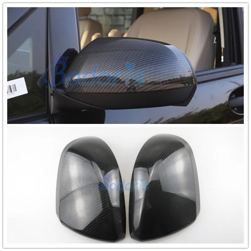 

For Mercedes Benz Vito Valente Metris W447 2014-2018 Carbon Fiber Color Door Mirror Cover Rear View Overlay Car Accessories