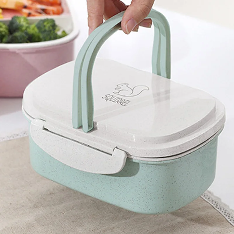 Buckle Lunch Box Handle Portable Picnic Plastic Sealed Organizer Microwave Food Fruit Storage Container
Buckle Lunch Box Handle Portable Picnic Plastic Sealed Organizer Microwave Food Fruit Storage Container