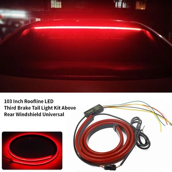 Car Red Third Brake Light Turn Signal Stop Tail Lamp Car Additional Brake Lights 12V Flexible Rear Window Safety Warning Lamps
Car Red Third Brake Light Turn Signal Stop Tail Lamp Car Additional Brake Lights 12V Flexible Rear Window Safety Warning Lamps