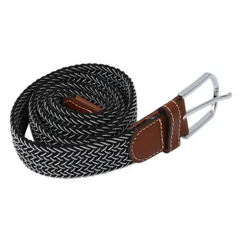 Male Female Belt Buckle Canvas Leather Belt Strap Waistband Elastic Black And White
Male Female Belt Buckle Canvas Leather Belt Strap Waistband Elastic Black And White
