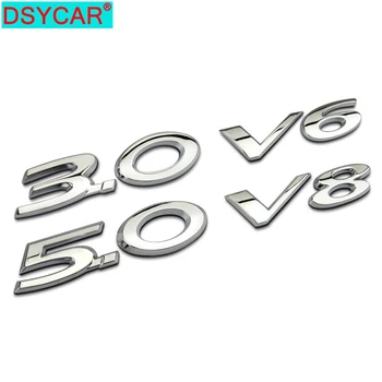 DSYCAR 2Pcs/Set 3D 3.0 V6 5.0 V8 Logo Sticker Emblem Badge Decals for Jaguar XJ XJL XF XE Car Styling
DSYCAR 2Pcs/Set 3D 3.0 V6 5.0 V8 Logo Sticker Emblem Badge Decals for Jaguar XJ XJL XF XE Car Styling