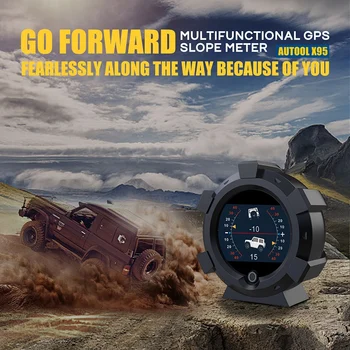 X95 Car Inclinometer Provide Slope Angle Speed Satellite Timing GPS Off-Road Vehicle Accessories Multifunction Meter
X95 Car Inclinometer Provide Slope Angle Speed Satellite Timing GPS Off-Road Vehicle Accessories Multifunction Meter