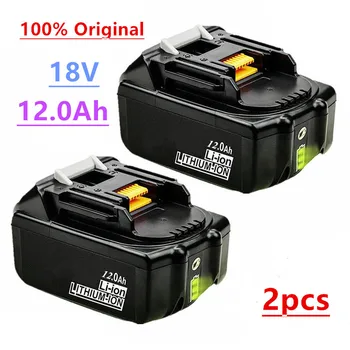 2pcs Original For Makita 18V 12000mAh Rechargeable Power Tools Battery with LED Li-ion Replacement LXT BL1860B BL1860 BL1850
2pcs Original For Makita 18V 12000mAh Rechargeable Power Tools Battery with LED Li-ion Replacement LXT BL1860B BL1860 BL1850