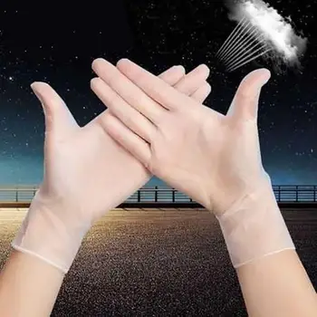 100PCS Disposable Gloves Oil Proof Multiuse Clear Vinyl Gloves Protective Gloves Safety Waterproof Work Gloves for Home
100PCS Disposable Gloves Oil Proof Multiuse Clear Vinyl Gloves Protective Gloves Safety Waterproof Work Gloves for Home
