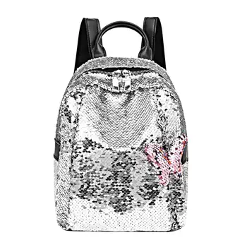 Women Shining Sequins Backpack PU Leather Rucksack Girl Mini Travel Shoulder Schoolbag Knapsack Women Girls Kids School Book Bag
Women Shining Sequins Backpack PU Leather Rucksack Girl Mini Travel Shoulder Schoolbag Knapsack Women Girls Kids School Book Bag