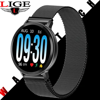 LIGE Smart Watch Women Information reminder Fitness tracker Blood Pressure Heart Rate Monitor SmartWatch Men For Android iOS+box
LIGE Smart Watch Women Information reminder Fitness tracker Blood Pressure Heart Rate Monitor SmartWatch Men For Android iOS+box