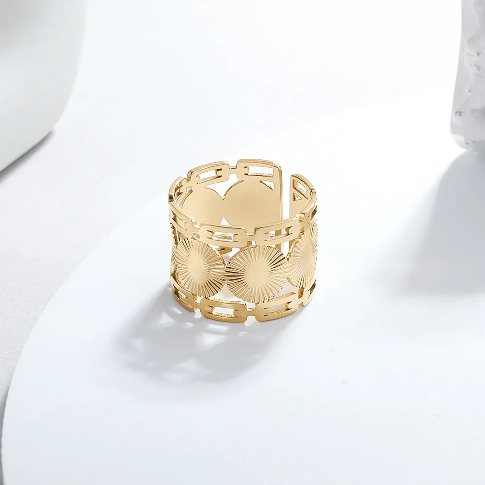 VENTFILLE Chain Opening Ring Statement Rope Ring Waterproof Jewelry for Women Bagues Pour Femme Gift Wholesale
VENTFILLE Chain Opening Ring Statement Rope Ring Waterproof Jewelry for Women Bagues Pour Femme Gift Wholesale
