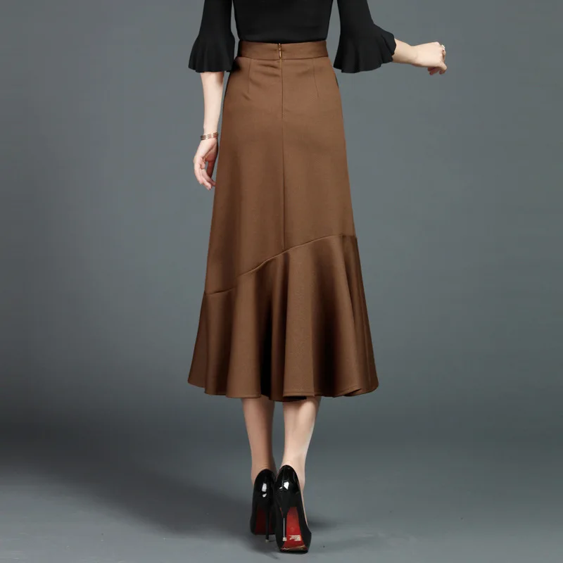 Skirt Skirt Women's 2020 Spring And Autumn New Style Irregular Mid-length Fishtail Skirt Slim Fit A- line Skirt Sub-Long Skirts
Skirt Skirt Women's 2020 Spring And Autumn New Style Irregular Mid-length Fishtail Skirt Slim Fit A- line Skirt Sub-Long Skirts