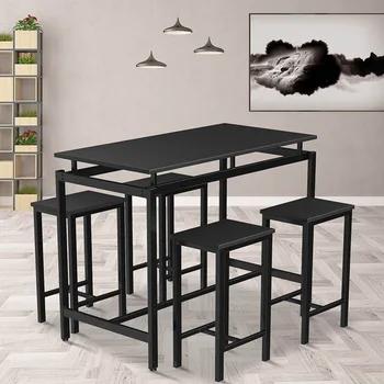 5pcs dining room set 4 chairs 1 dining table set wooden furniture modern simple style fashion home kitchen furniture 
5pcs dining room set 4 chairs 1 dining table set wooden furniture modern simple style fashion home kitchen furniture