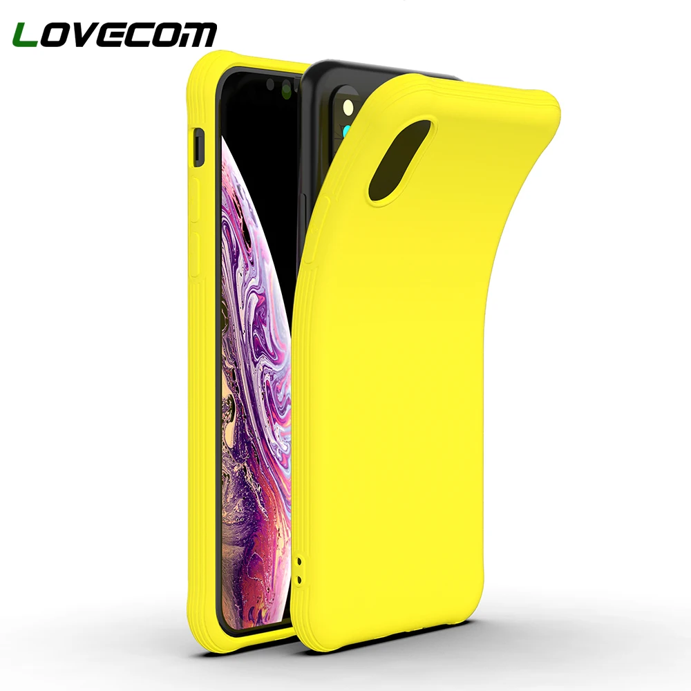 LOVECOM Solid Candy Color Shockproof Phone Case For iPhone XR X XS Max 7 8 Plus Anti-slip Case Fitted Soft TPU Phone Back Cover
LOVECOM Solid Candy Color Shockproof Phone Case For iPhone XR X XS Max 7 8 Plus Anti-slip Case Fitted Soft TPU Phone Back Cover