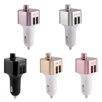 FM Transmitter Bluetooth Car Kit Mp3 Player Dual USB Charger Adapter U Disk Play Car Phone Charger
FM Transmitter Bluetooth Car Kit Mp3 Player Dual USB Charger Adapter U Disk Play Car Phone Charger