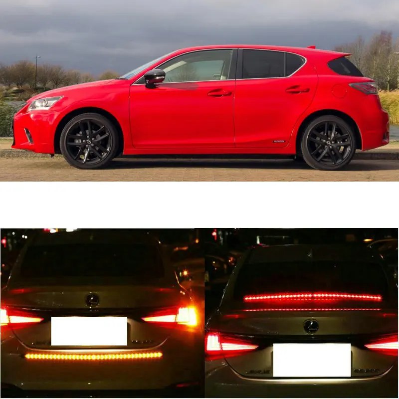 1pc Prevent rear-end Strobe Turn/Stop Light Trunk Lamp For Lexus ct es gs gx hs is lc lfa ls lx nx rc rx sc ux
1pc Prevent rear-end Strobe Turn/Stop Light Trunk Lamp For Lexus ct es gs gx hs is lc lfa ls lx nx rc rx sc ux