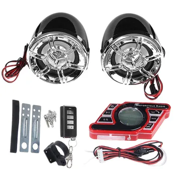 Motorcycle Stereo Speakers Bluetooth MP3 Player Waterproof o System FM o USB/TF for Motor Scooter Bike ATV UTV
Motorcycle Stereo Speakers Bluetooth MP3 Player Waterproof o System FM o USB/TF for Motor Scooter Bike ATV UTV