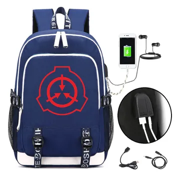 SCP Secure Contain Protect Backpack With USB Port Bag Shoulder travel School Bag USB Fashion teenagers Casual Laptop Knapsack 
SCP Secure Contain Protect Backpack With USB Port Bag Shoulder travel School Bag USB Fashion teenagers Casual Laptop Knapsack