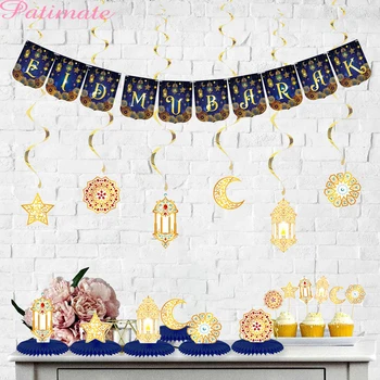 PATIMATE EID Paper Decorations Set Ramadan Kareem Decor Happy Mubarak Muslim Happy Aid Gifts Islamic Ramadan Eid Decor For Home
PATIMATE EID Paper Decorations Set Ramadan Kareem Decor Happy Mubarak Muslim Happy Aid Gifts Islamic Ramadan Eid Decor For Home