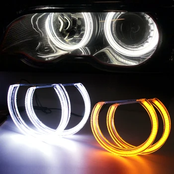 Angel Eyes Tuning For BMW E46 M3/E39/E36/E38 E90 E91Halogen Xenon Headlight LED Halo Car Lights Accessories Retrofit DTM Style 
Angel Eyes Tuning For BMW E46 M3/E39/E36/E38 E90 E91Halogen Xenon Headlight LED Halo Car Lights Accessories Retrofit DTM Style