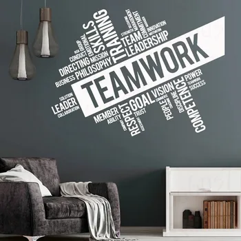 Inspirational Art Mural Teamwork Wall Stickers Office Room Decoration Work Hard Motivation Wall Decals Office Room Decor WL843
Inspirational Art Mural Teamwork Wall Stickers Office Room Decoration Work Hard Motivation Wall Decals Office Room Decor WL843