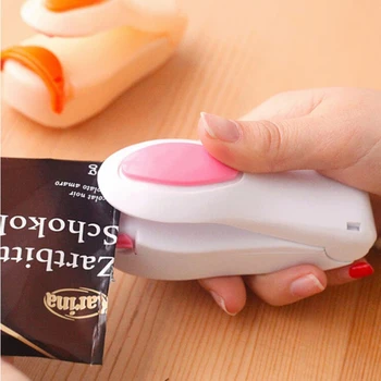 New Kitchen Sealing Machine Tools Magic Cute Mini Heat Sealing Machine Impulse Sealer Seal Packing Plastic Bag Kit Tools
New Kitchen Sealing Machine Tools Magic Cute Mini Heat Sealing Machine Impulse Sealer Seal Packing Plastic Bag Kit Tools