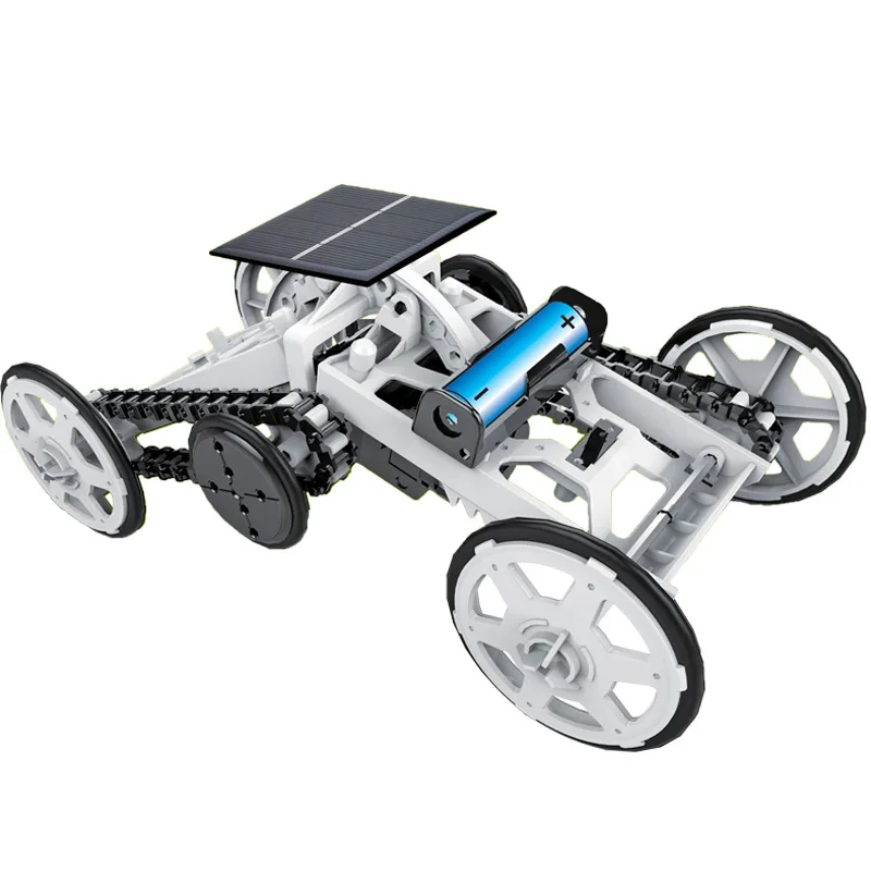 Solar Car DIY Toy Set Solar Powered Car Kit Educational Science for Kid Mini Car Four-Wheel Drive Space Climbing Car Model Toy
Solar Car DIY Toy Set Solar Powered Car Kit Educational Science for Kid Mini Car Four-Wheel Drive Space Climbing Car Model Toy