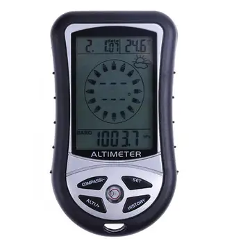 8 in 1 Electronic Handheld Compass Altimeter Barometer Thermometer Weather Forecast Time Calendar Altimeter
8 in 1 Electronic Handheld Compass Altimeter Barometer Thermometer Weather Forecast Time Calendar Altimeter