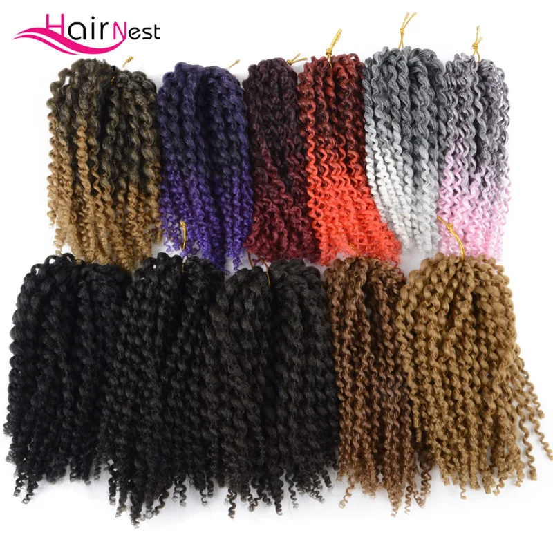 Hair Nest Braids Kinky Twist Hair 8 Inch Curly Crochet Hair Crochet Braids Hair Ombre Synthetic Hair Extension Blonde Ombre Red
Hair Nest Braids Kinky Twist Hair 8 Inch Curly Crochet Hair Crochet Braids Hair Ombre Synthetic Hair Extension Blonde Ombre Red