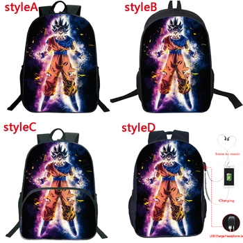 Anime Dragon Ball Backpack 4 Styles Students Cool Goku School Bag Boys Girls Bookbag Child Back to School Gift Teens Rucksack
Anime Dragon Ball Backpack 4 Styles Students Cool Goku School Bag Boys Girls Bookbag Child Back to School Gift Teens Rucksack