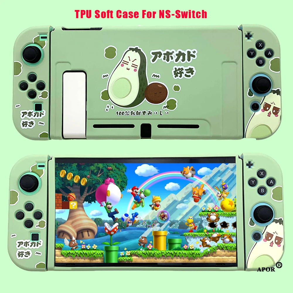 Kawaii Case For Nintend Switch Protective Hard Case Shell for Nintendo Switch Console Avocado Green JoyCon Back Cover Detachable
Kawaii Case For Nintend Switch Protective Hard Case Shell for Nintendo Switch Console Avocado Green JoyCon Back Cover Detachable