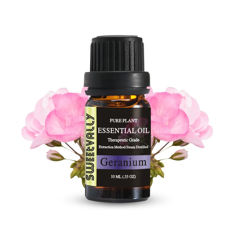 10ml Geranium Pure Natural Essential Oils For Aromatherapy Diffusers Essential Oil for Relieve Stress Body Massage
10ml Geranium Pure Natural Essential Oils For Aromatherapy Diffusers Essential Oil for Relieve Stress Body Massage
