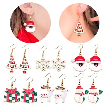 HUIRAN Christmas Earrings Merry Christmas Decor for Home 2020 Navidad Stud Earrings New Year Gift 2021 for Girl Xmas Ornaments
HUIRAN Christmas Earrings Merry Christmas Decor for Home 2020 Navidad Stud Earrings New Year Gift 2021 for Girl Xmas Ornaments