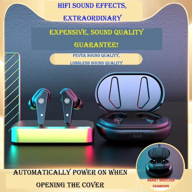 New wireless high-definition call bluetooth headset 5.0TWS HIFI mini in-ear running headset supports Air Plus business headset o
New wireless high-definition call bluetooth headset 5.0TWS HIFI mini in-ear running headset supports Air Plus business headset o