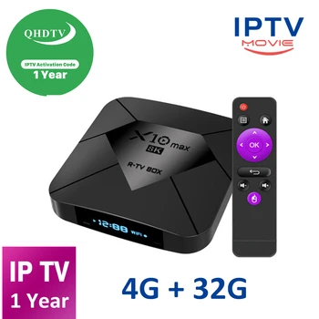 Android Box Tv X10max IPTV QHDTV Smart 4K TvBox S905X3 Box for 4K Code 1 Year QHDTV IPTV X10 max Top Box
Android Box Tv X10max IPTV QHDTV Smart 4K TvBox S905X3 Box for 4K Code 1 Year QHDTV IPTV X10 max Top Box