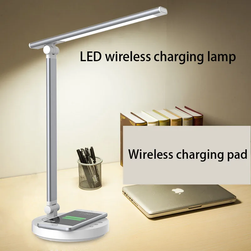 Inductive Charging Led Eye Protection Desk Lamp USB Interface Touch Switch Student Reading Desk Lamp
Inductive Charging Led Eye Protection Desk Lamp USB Interface Touch Switch Student Reading Desk Lamp