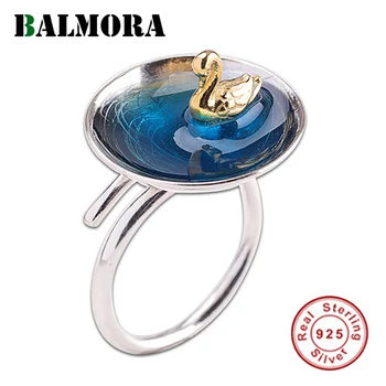 BALMORA Real 925 Sterling Silver Animal Rings for Women 3D Enameling Duck Open Rings Adjustable Finger Ring Jewelry Gifts
BALMORA Real 925 Sterling Silver Animal Rings for Women 3D Enameling Duck Open Rings Adjustable Finger Ring Jewelry Gifts