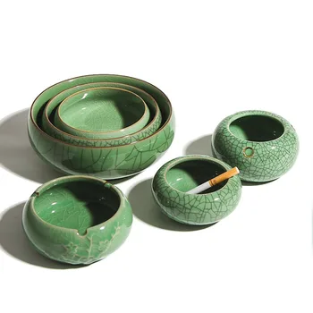 Archaize Celadon Ashtray Chinese Creative Portable Ceramic Ashtray Home Decoration Accessories Desktop Decor Ornament Craft
Archaize Celadon Ashtray Chinese Creative Portable Ceramic Ashtray Home Decoration Accessories Desktop Decor Ornament Craft