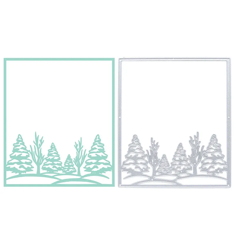 GJCrafts Christmas Tree Dies Frame Metal Cutting Dies Scrapbooking Album Embossing Stencil Die Cut Craft Dies Card Decoration
GJCrafts Christmas Tree Dies Frame Metal Cutting Dies Scrapbooking Album Embossing Stencil Die Cut Craft Dies Card Decoration