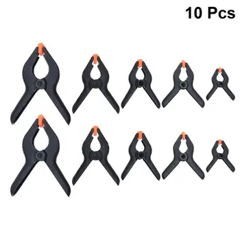 10pcs Multifunctional 2/3/3.5/4/6 Inches A-shaped Clamps Clips for Studios and Carpenters
10pcs Multifunctional 2/3/3.5/4/6 Inches A-shaped Clamps Clips for Studios and Carpenters