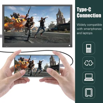 15.6 Inch Thin Portable LCD HD Monitor With Speakers USB Type c HDMI For Laptop Phone Xbox Switch PS4 Portable Gaming Monitor
15.6 Inch Thin Portable LCD HD Monitor With Speakers USB Type c HDMI For Laptop Phone Xbox Switch PS4 Portable Gaming Monitor