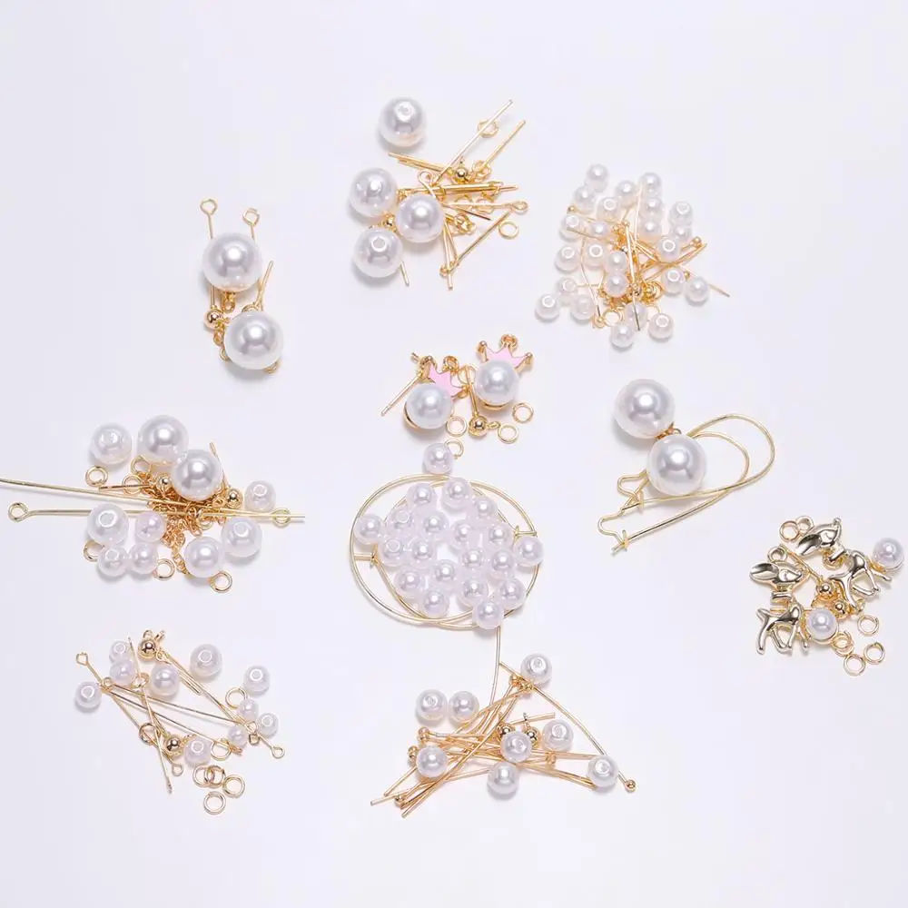 New style Imitation pearl Baroque Long Earrings For Women DIY Jewelry package Earring Hook Wire For Jewelry Making Accessories
New style Imitation pearl Baroque Long Earrings For Women DIY Jewelry package Earring Hook Wire For Jewelry Making Accessories