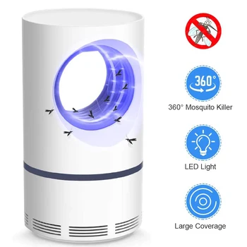 USB Powered Led Mosquito Killer Lamp Photocatalytic UV Repellent Lamp Light Insect Killer Bug Zapper Mosquito Trap Lantern
USB Powered Led Mosquito Killer Lamp Photocatalytic UV Repellent Lamp Light Insect Killer Bug Zapper Mosquito Trap Lantern