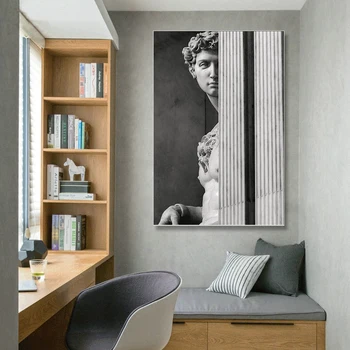 David Sculpture Modern Sculpture Canvas Paintings on The Wall Art Prints Art Posters Painting Art Pictures for Living Room Decor 
David Sculpture Modern Sculpture Canvas Paintings on The Wall Art Prints Art Posters Painting Art Pictures for Living Room Decor